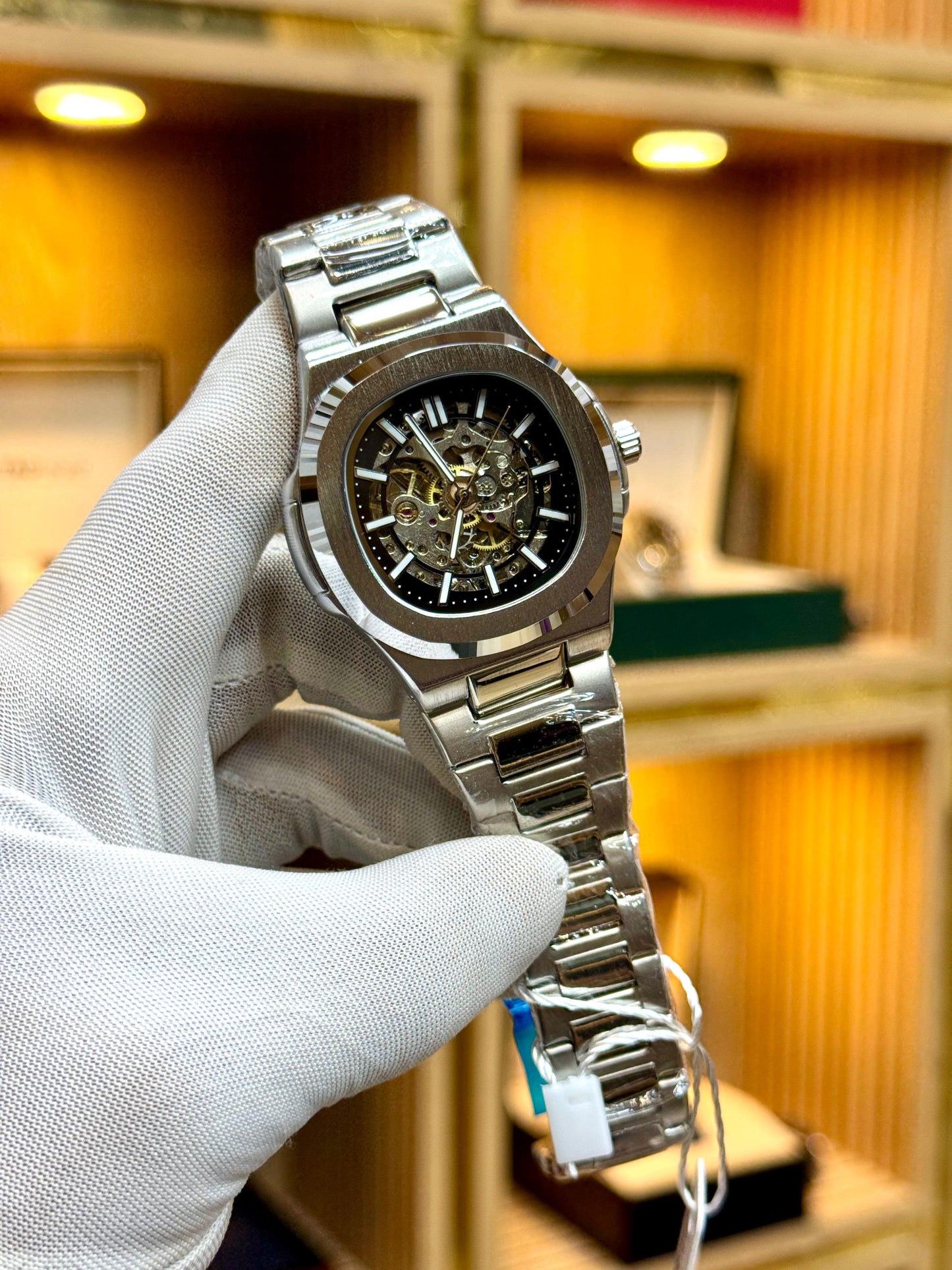 BESTWIN (Original) Automatic Skeleton Watch