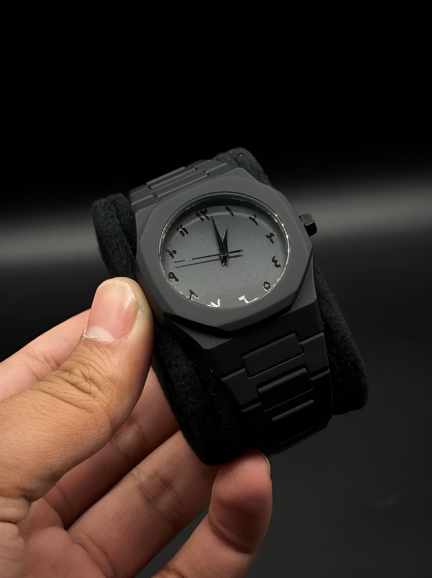 Arabic Dial Black Numbers