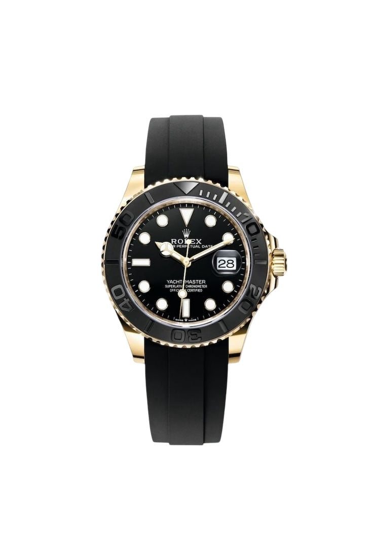 Rolex Yacht-Master 42mm Yellow Gold Oysterflex