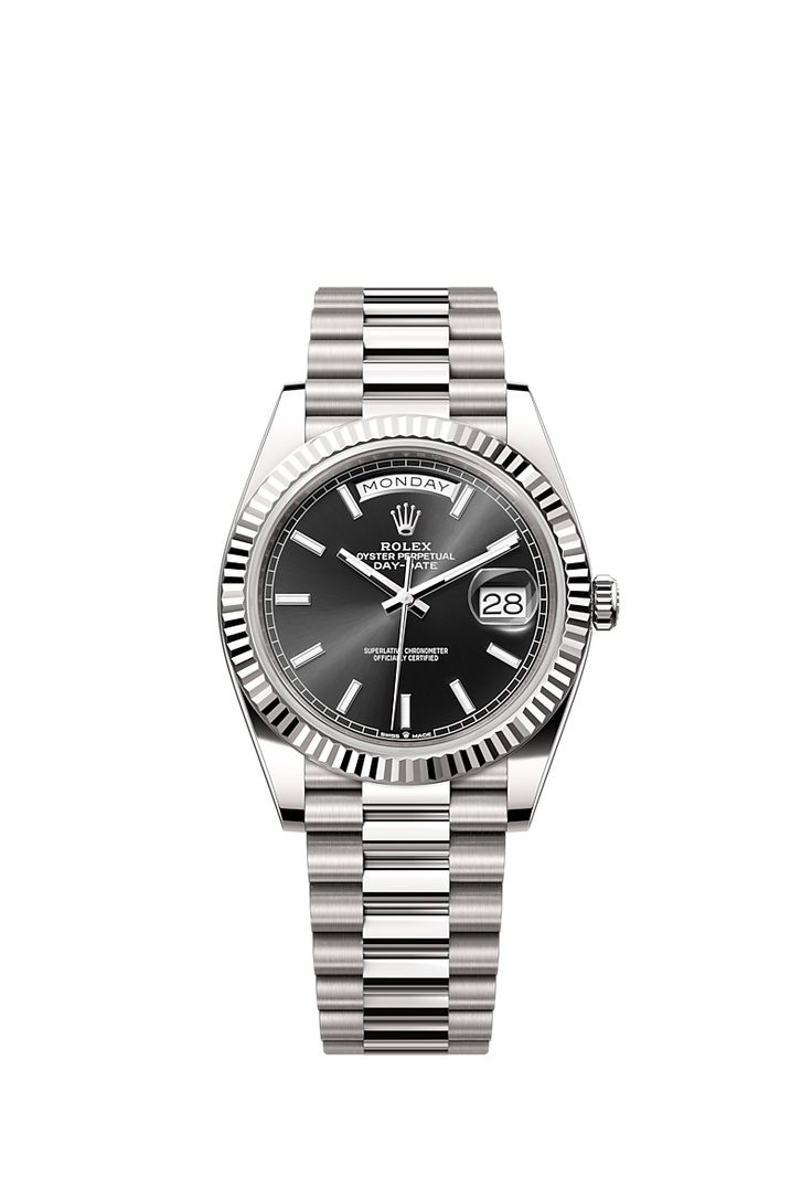 Rolex Day-Date 40 Oyster, 40 mm, white gold Reference 228239